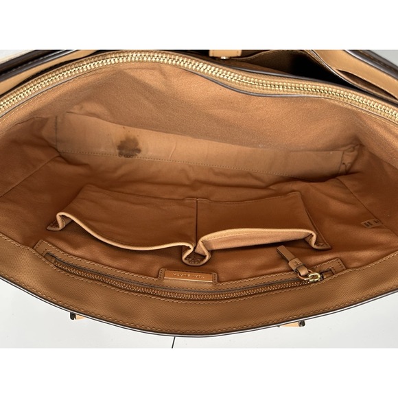 Tory Burch Robinson Tote Bag‎ Cardamom Casual Brown Medium - Picture 11 of 16